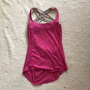 Lululemon Sports Bra with attached Shirt
